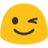 emoji wink